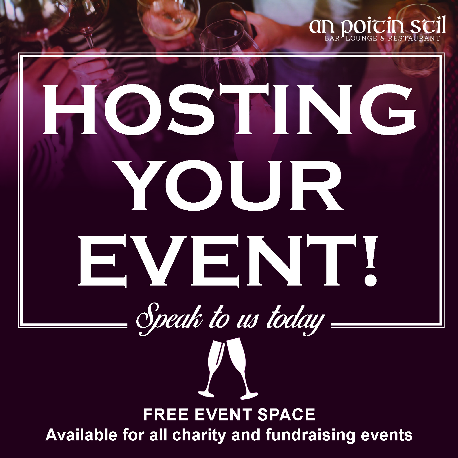 Hosting an event?